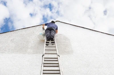 Peinture extérieure à Crestot — façades et ravalement